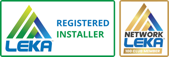 Registered Leka 100 Club Installer Logo